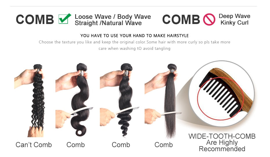 Rosabeauty Deep Wave 28 30 40 Inch 3 4 Bundles Brazilian Remy Hair 100% Natural  Water Wave Curly Human Hair Extensions