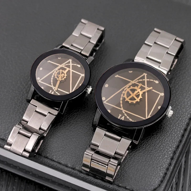 Fashion Gear Men's/Women's Metal Band Quartz Watches