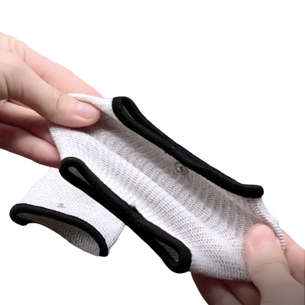 Conductive Electrode Massage Bio Wristband For Tens Machine Electro Therapy Bracers Guard For Pain Relief Massager With Cable