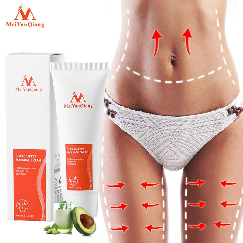 MeiYanQiong 40g Body Slimming And Firming Cream Removes Belly Thigh Body Fat