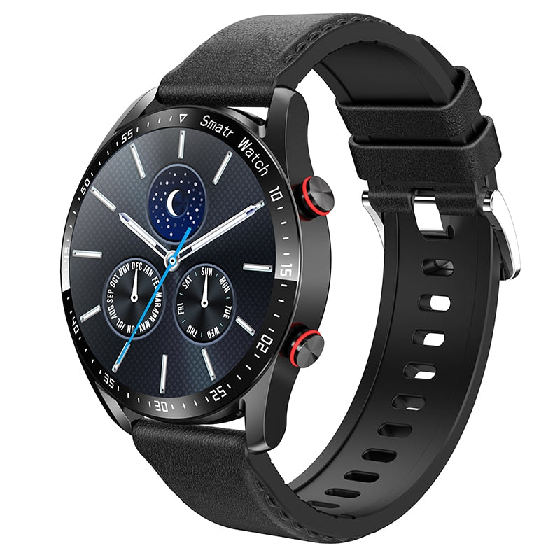 2022 New Bluetooth Men Waterproof Sport Fitness Tracker Weather Display Man Smartwatch For Xiaomi Huawei Phone