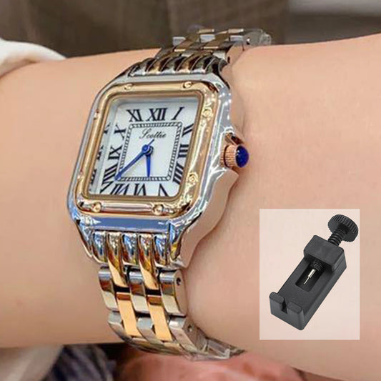 Elegant Women's Steel Waterproof Quartz Watch