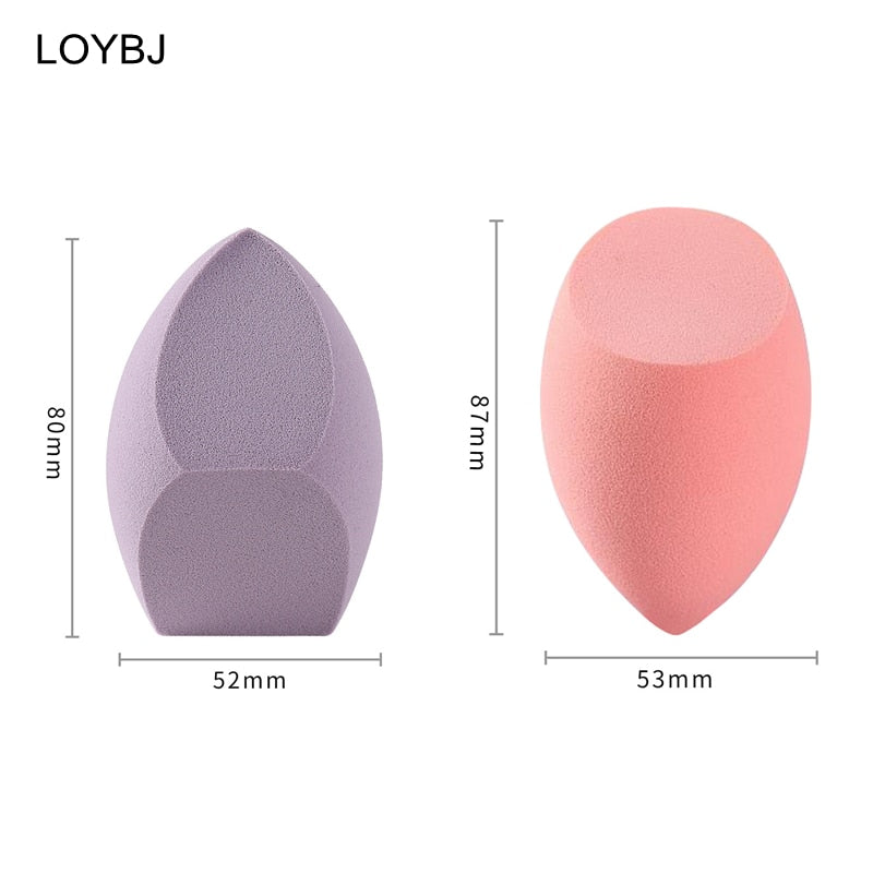 LOYBJ 1/2Pcs Big Size Makeup Sponge Blender Make Up Puff