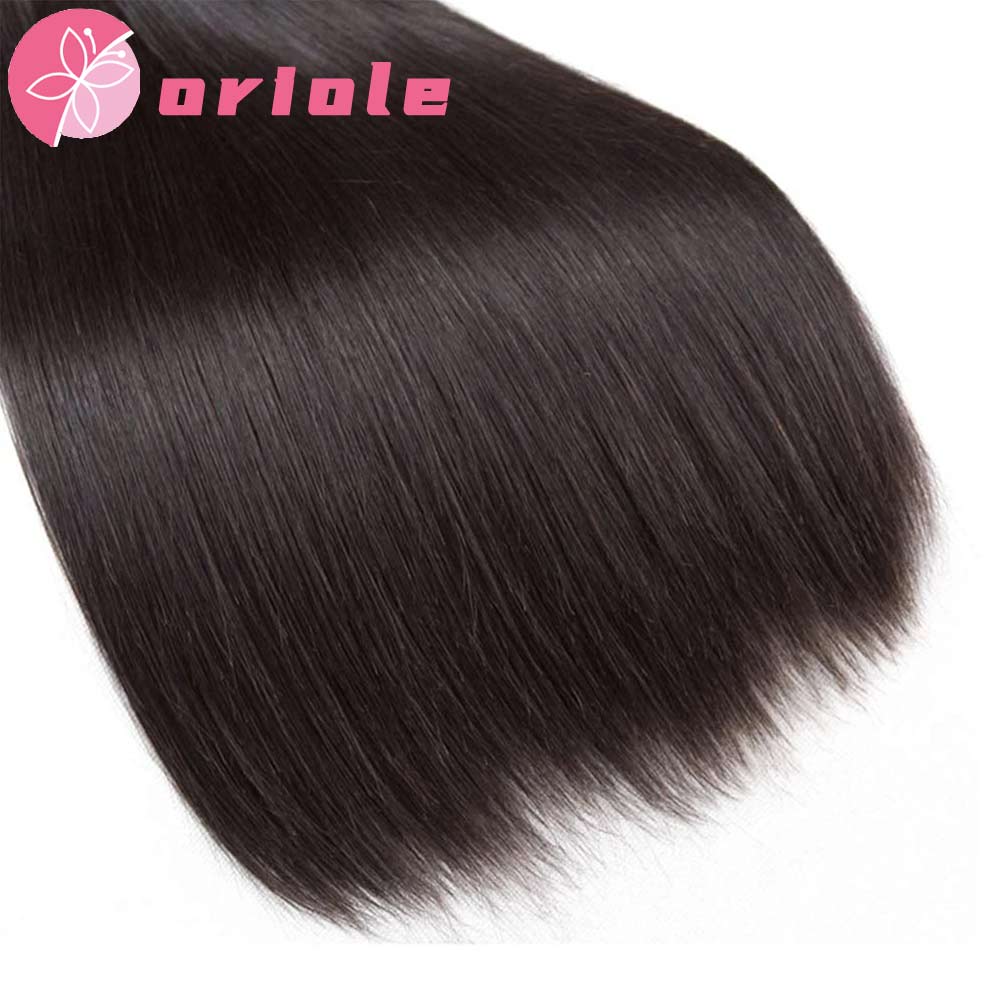 10A Brazilian Straight Human Hair Bundles 1/3/4 Pieces 8-32Inch Remy Human Hair Extensions