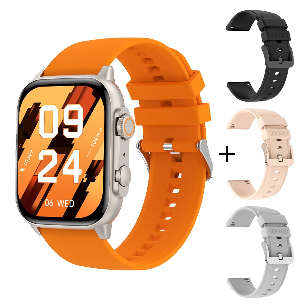 COLMI C81 2.0'' AMOLED Support AOD, 100 Sports Modes, IP68 Waterproof Smart Watch Men Women PK Ultra Series 8