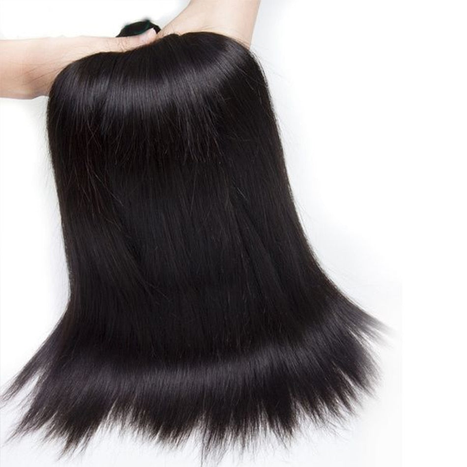 12A 100% Human Virgin Straight 32inch Hair 1/3/4 PCS Bone Straight Brazilian Weave Human Hair Extensions