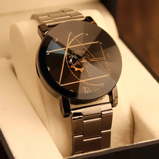 Fashion Gear Men's/Women's Metal Band Quartz Watches