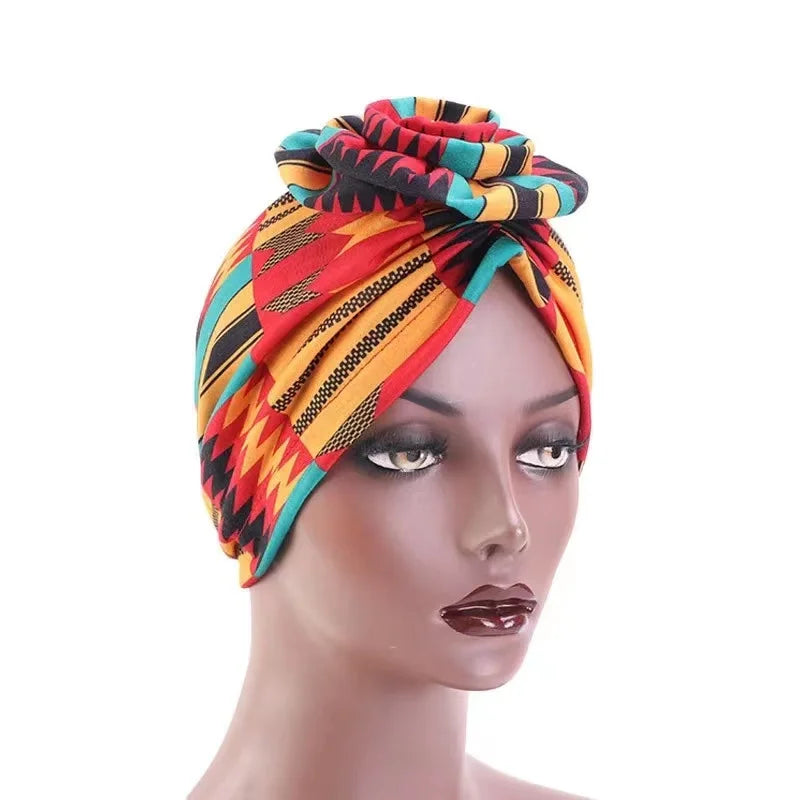 New Arrival Colorful Turban Cap