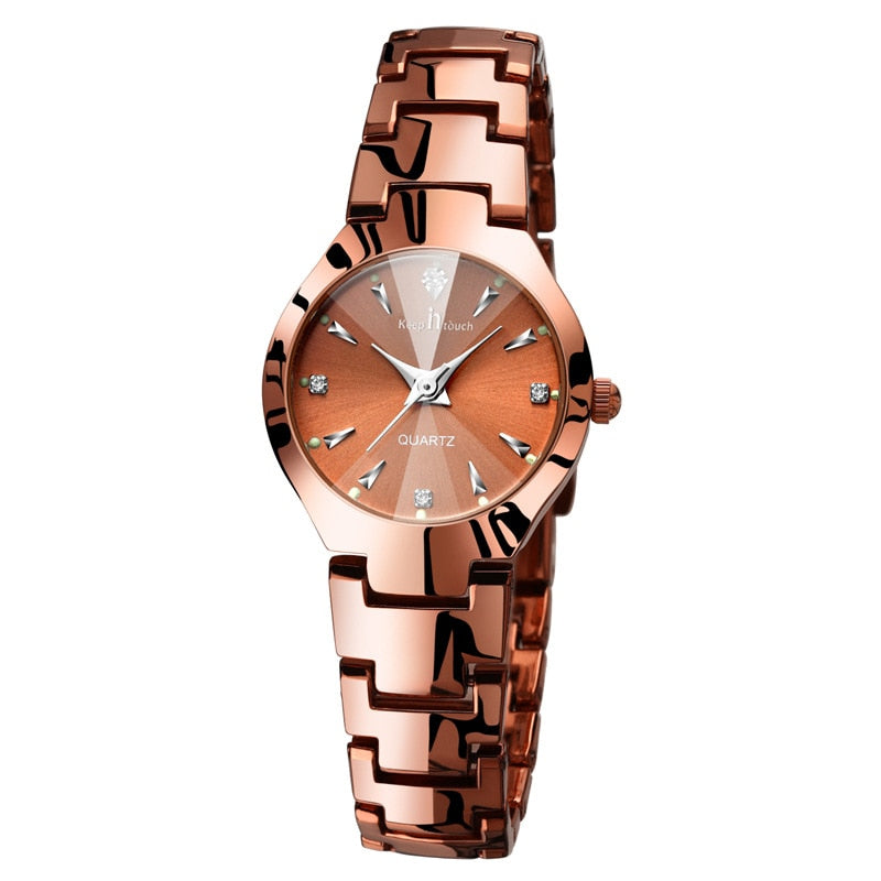 High Quality Women Fashion 2022 Luxury Brand Quartz  Watch With A Small Calendar Dial