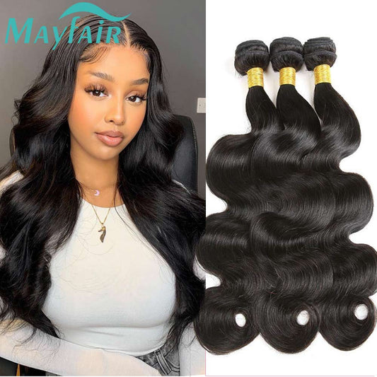 Brazilian Loose Body Wave 28 30 32 Inch Hair 1 3 4 Bundles Virgin Remy Human Raw Hair Extensions