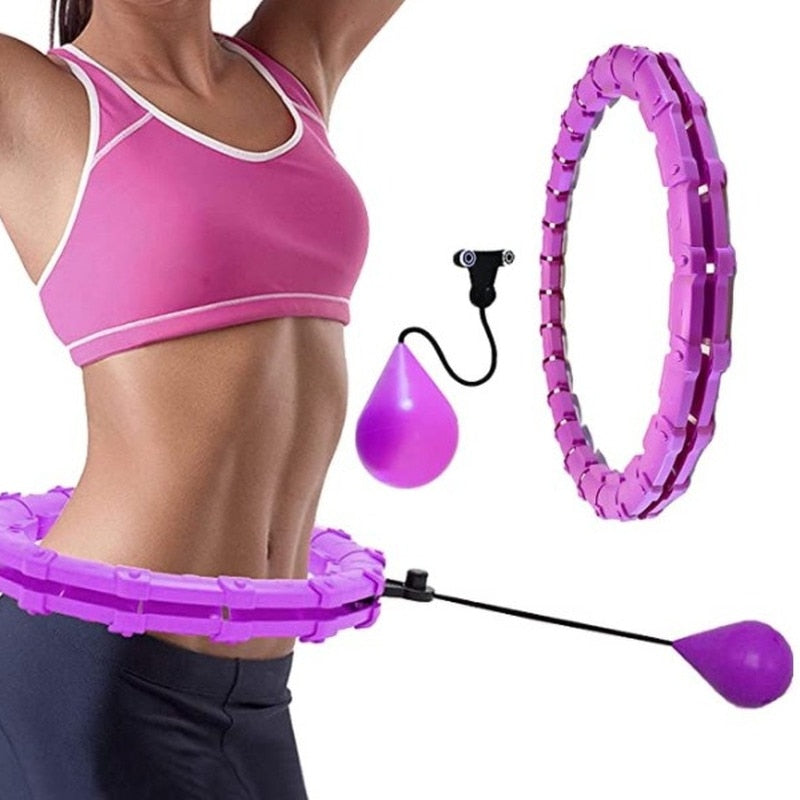 32/20/24/28 Adjustable Sport Hoops Thin Waist Exercise Detachable Massage Hoops