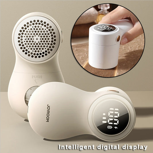 New Portable Lint Remover Electric Hairball Trimmer Smart LED Digital Display Fabric With USB Charging